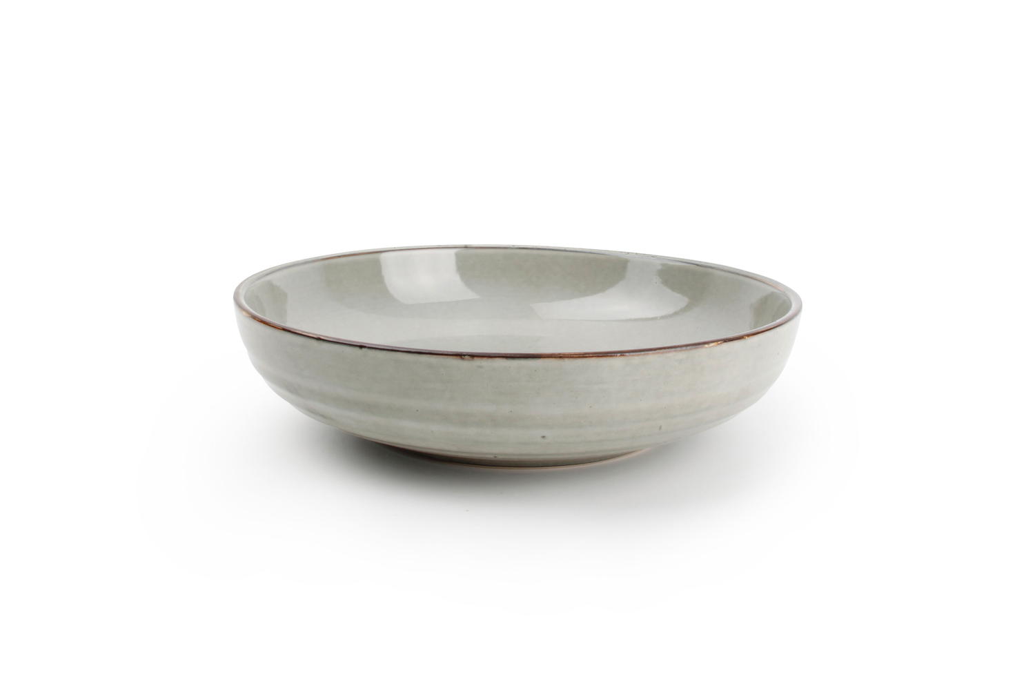 S&amp;P Deep plate 22xH5,5cm green Artisan