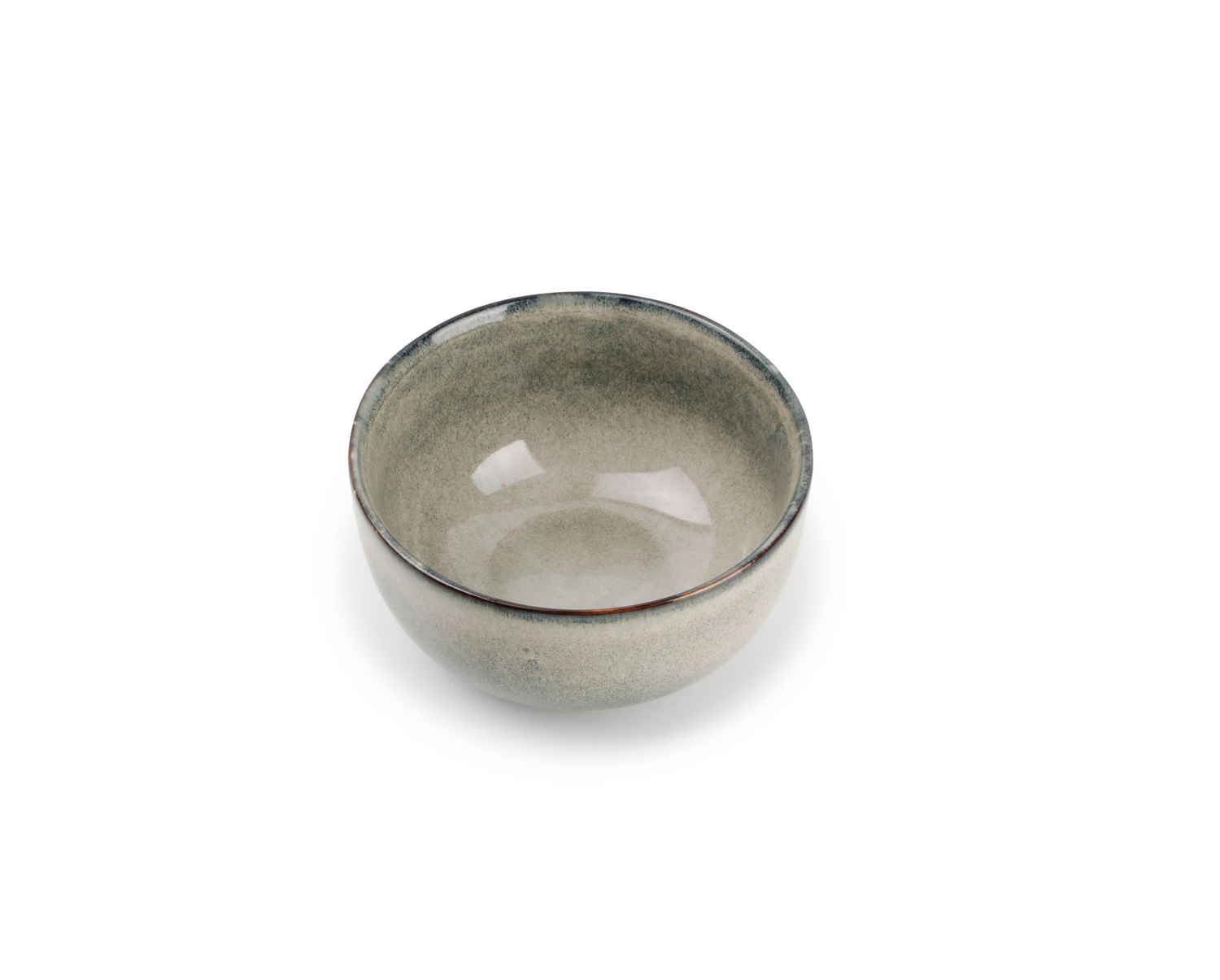 Bowl 13xH7cm green/blue Meridian