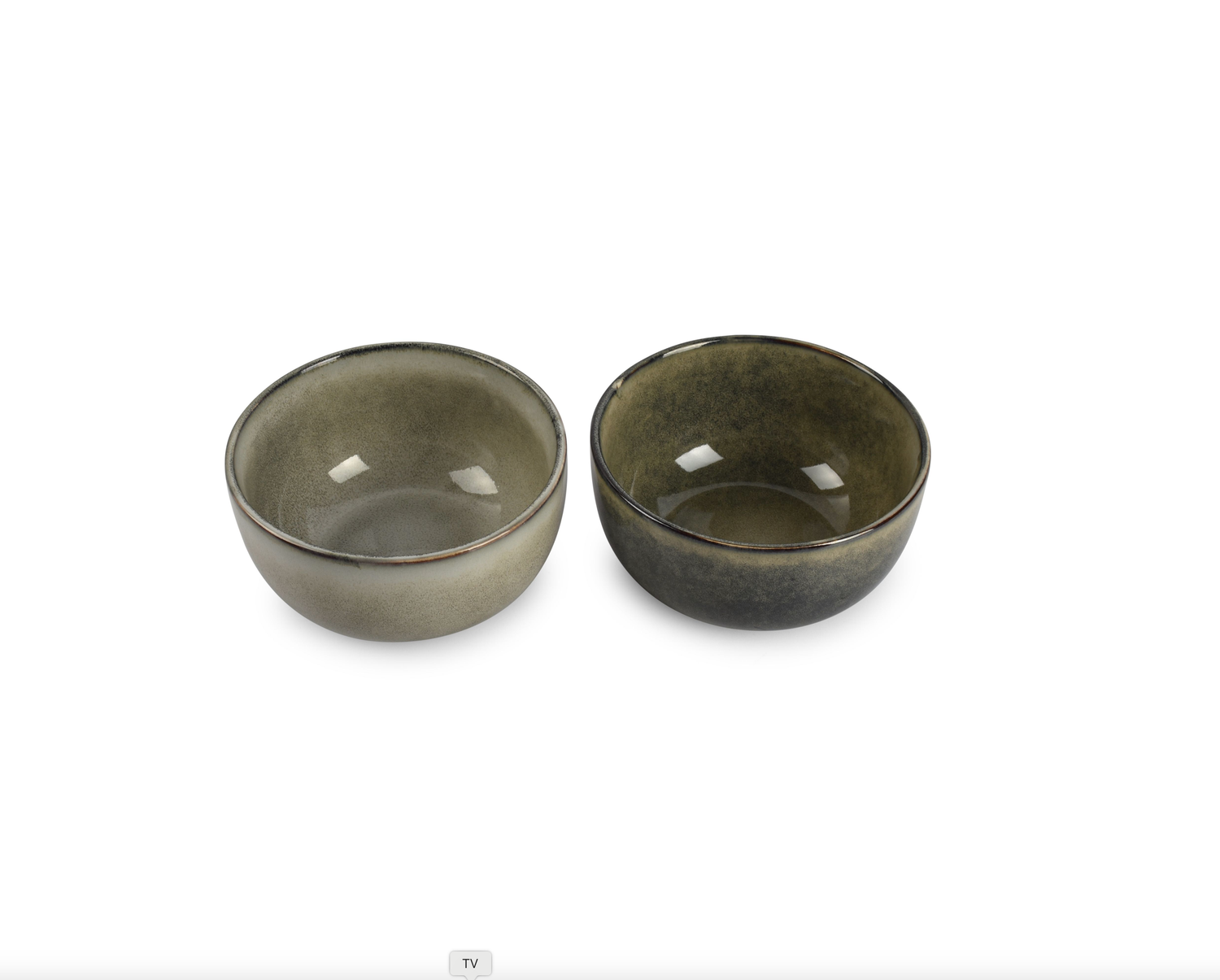 Bowl 13xH7cm green/blue Meridian