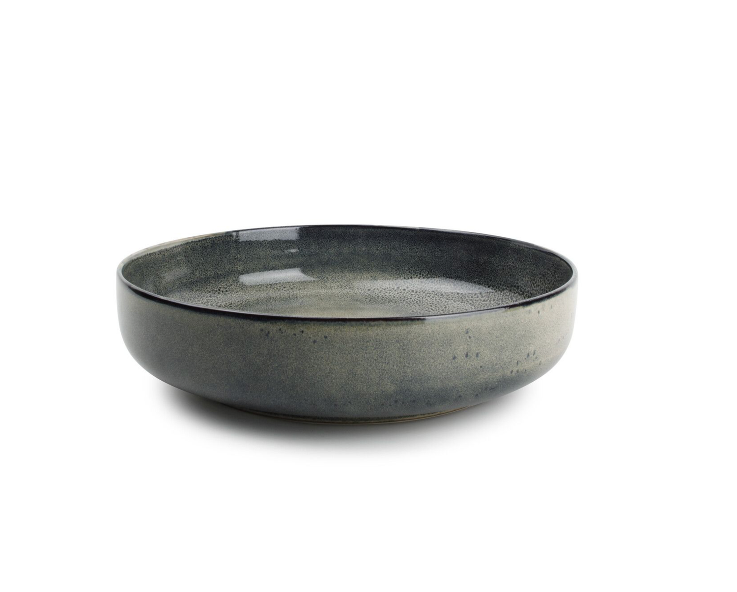 S&amp;P Serving dish 28xH7cm green/blue Meridian