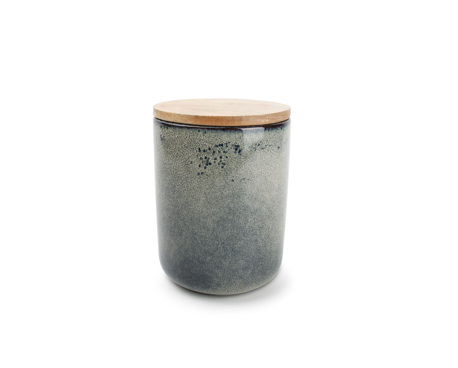 S&amp;P Canister 12xH15cm green/blue Meridian