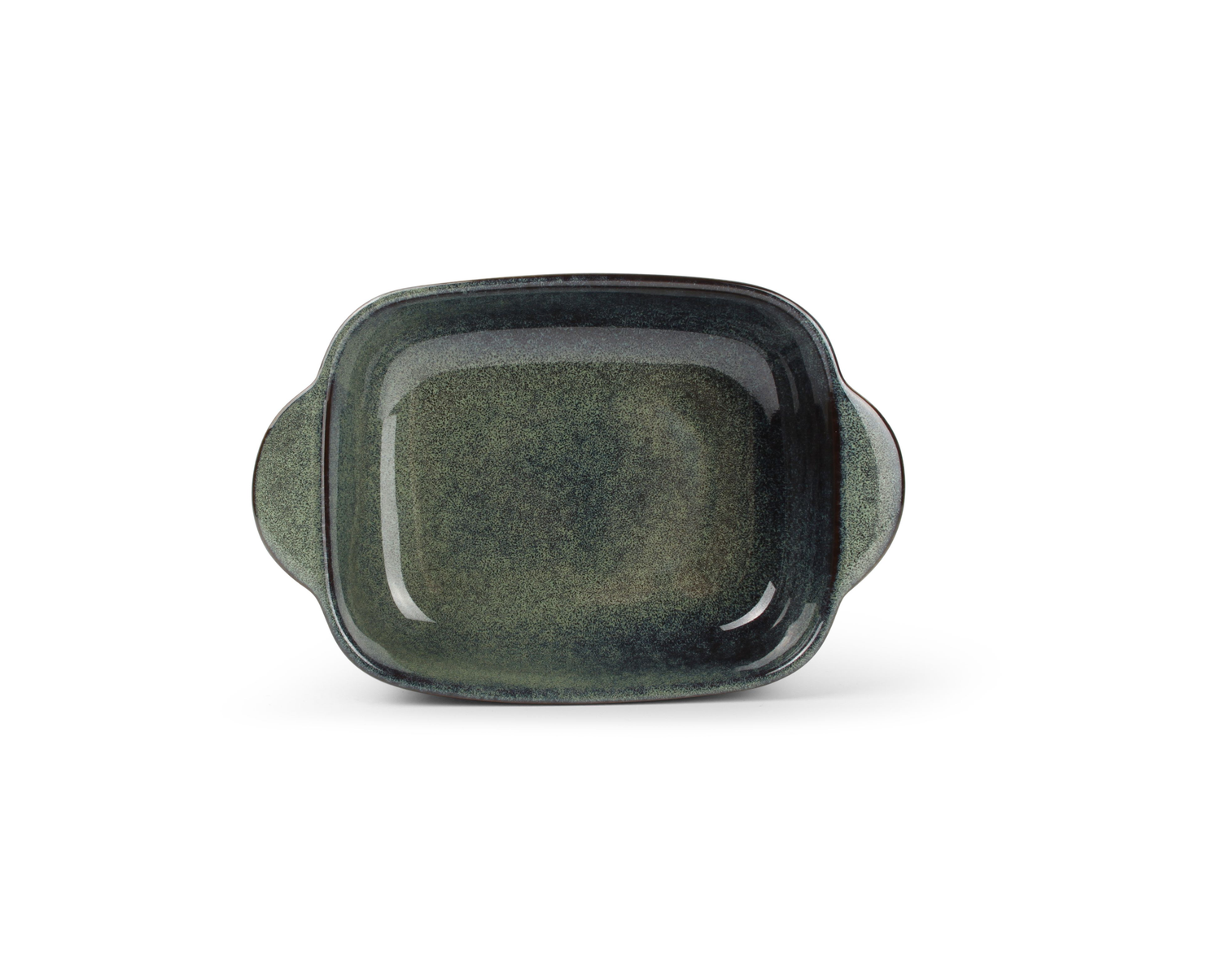 S&amp;P Baking dish 25/19,5x16,5xH6cm green/blue Meridian