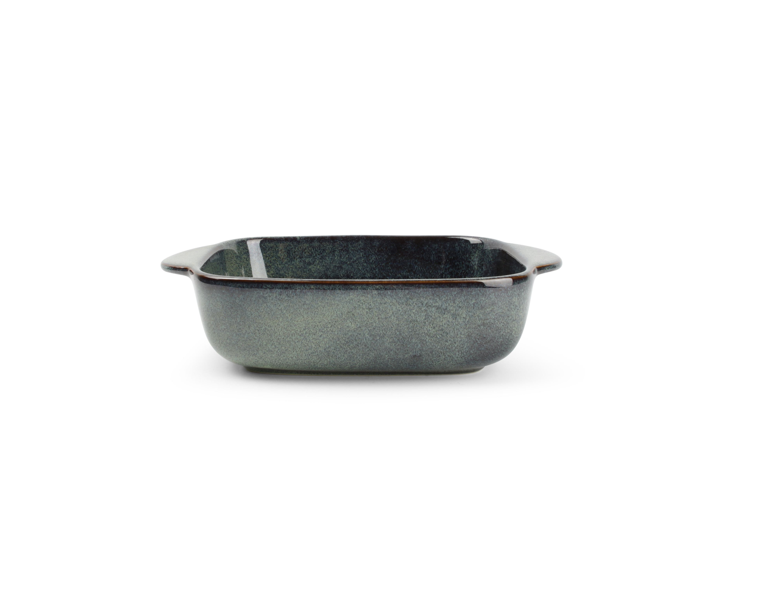 S&amp;P Baking dish 25/19,5x16,5xH6cm green/blue Meridian