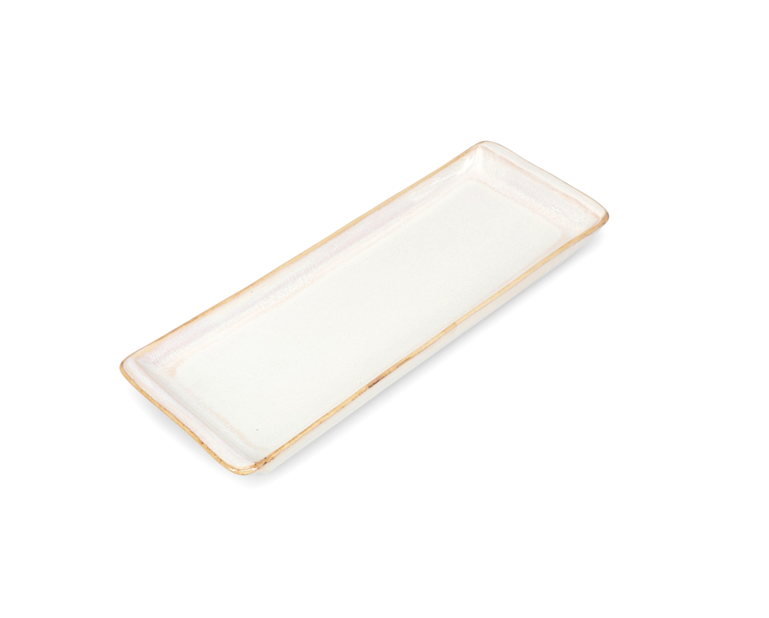 S&amp;P Serving dish 30,5x10,5cm white Artisan