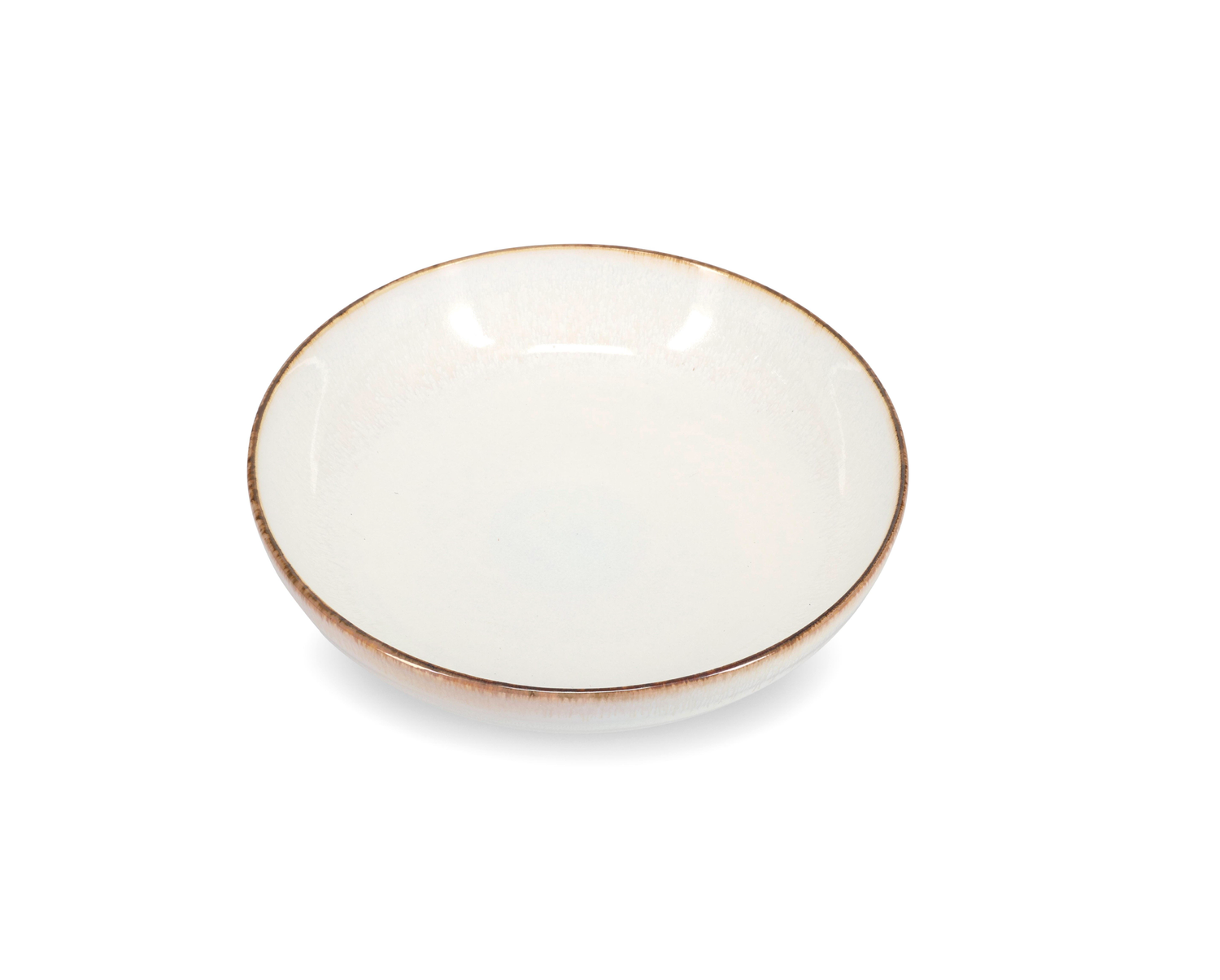 S&amp;P Bowl 23xH5,5cm white Artisan