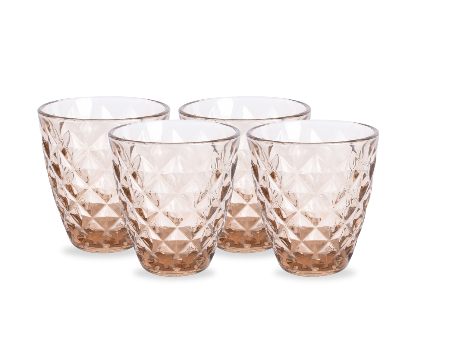 S&P Glas 22cl oker Prisma - set/4