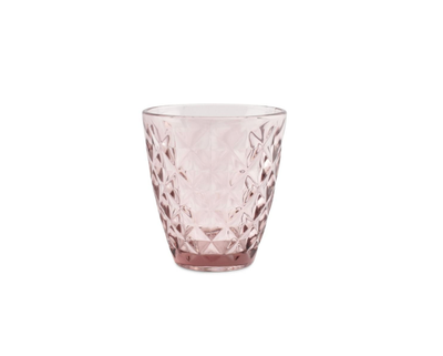 S&amp;P Glass 22cl pink Prisma - set/4