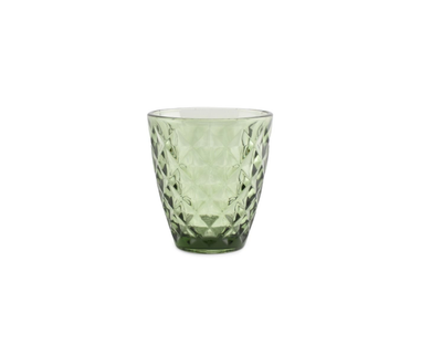 S&amp;P Glass 22cl green Prisma - set/4