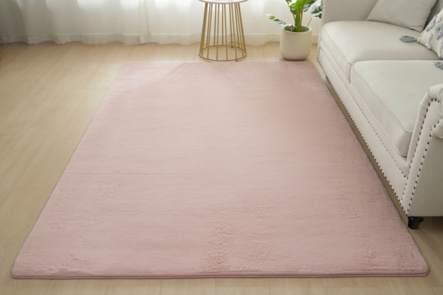 Pelus Basic Pink Carpet