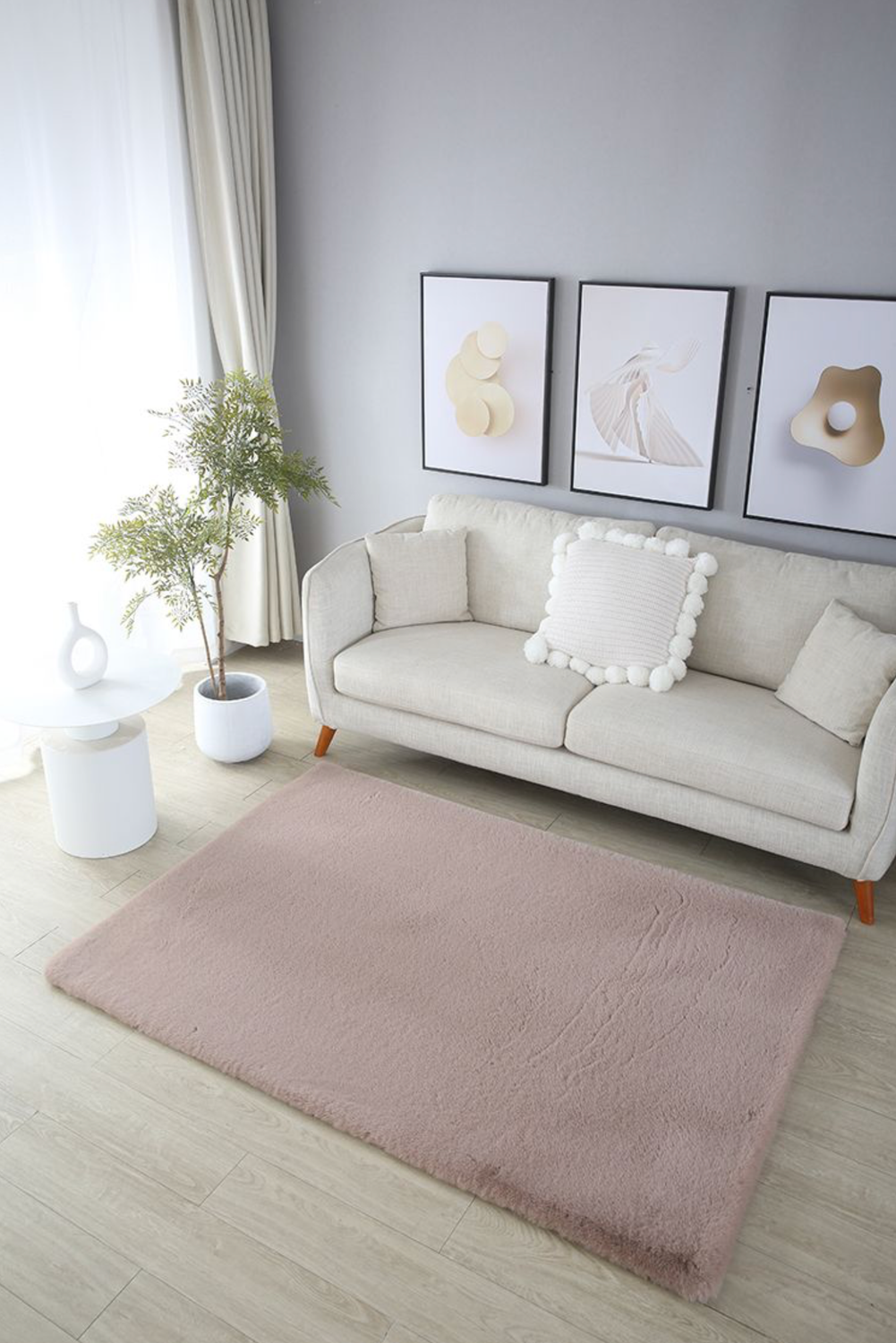 Pelus Soft Carpet Brown