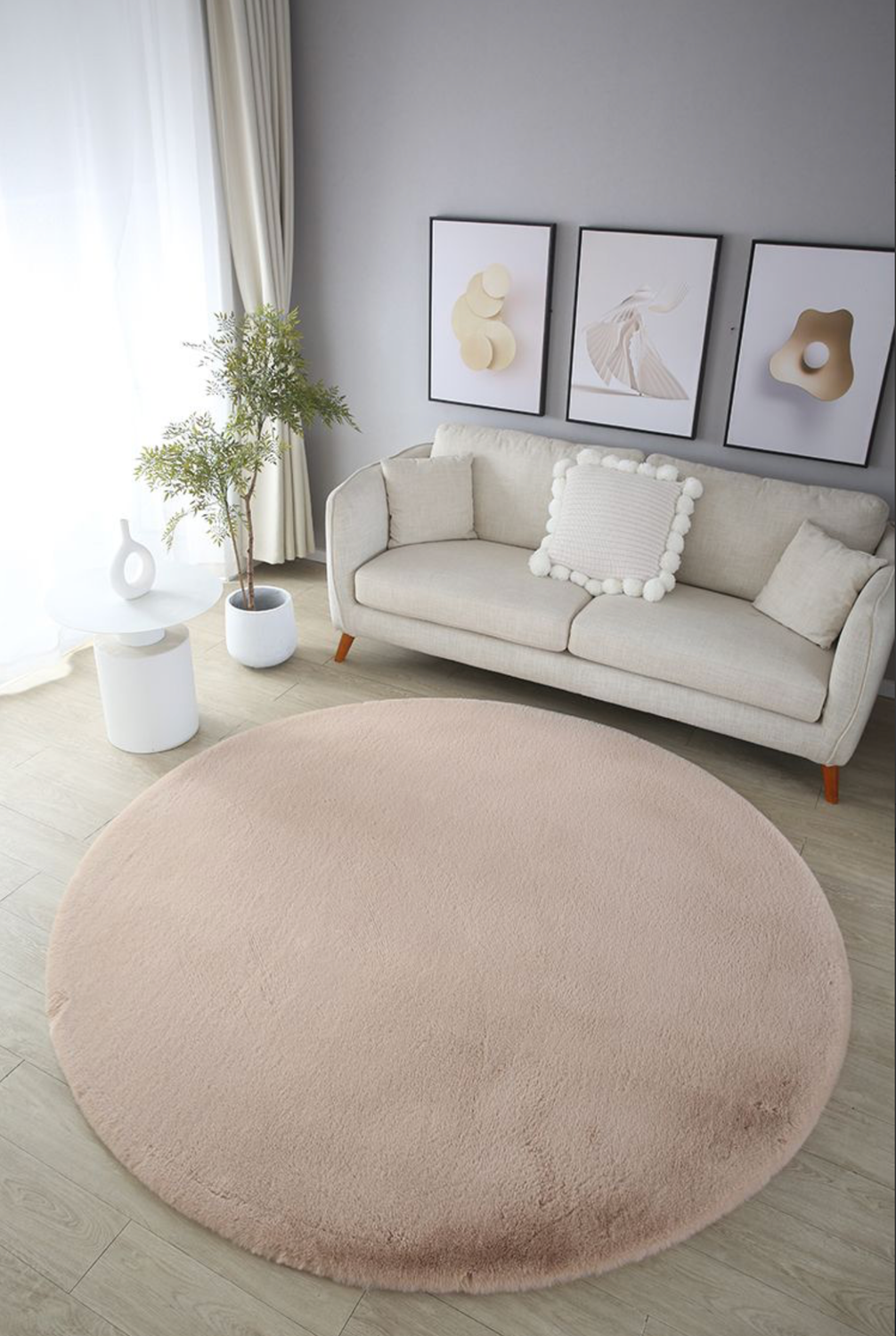Pelus Soft Tapijt Beige