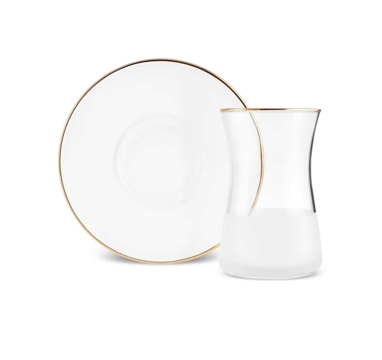 ​Karaca Jasmine White Thee Set voor 6 personen, 12 stuks​