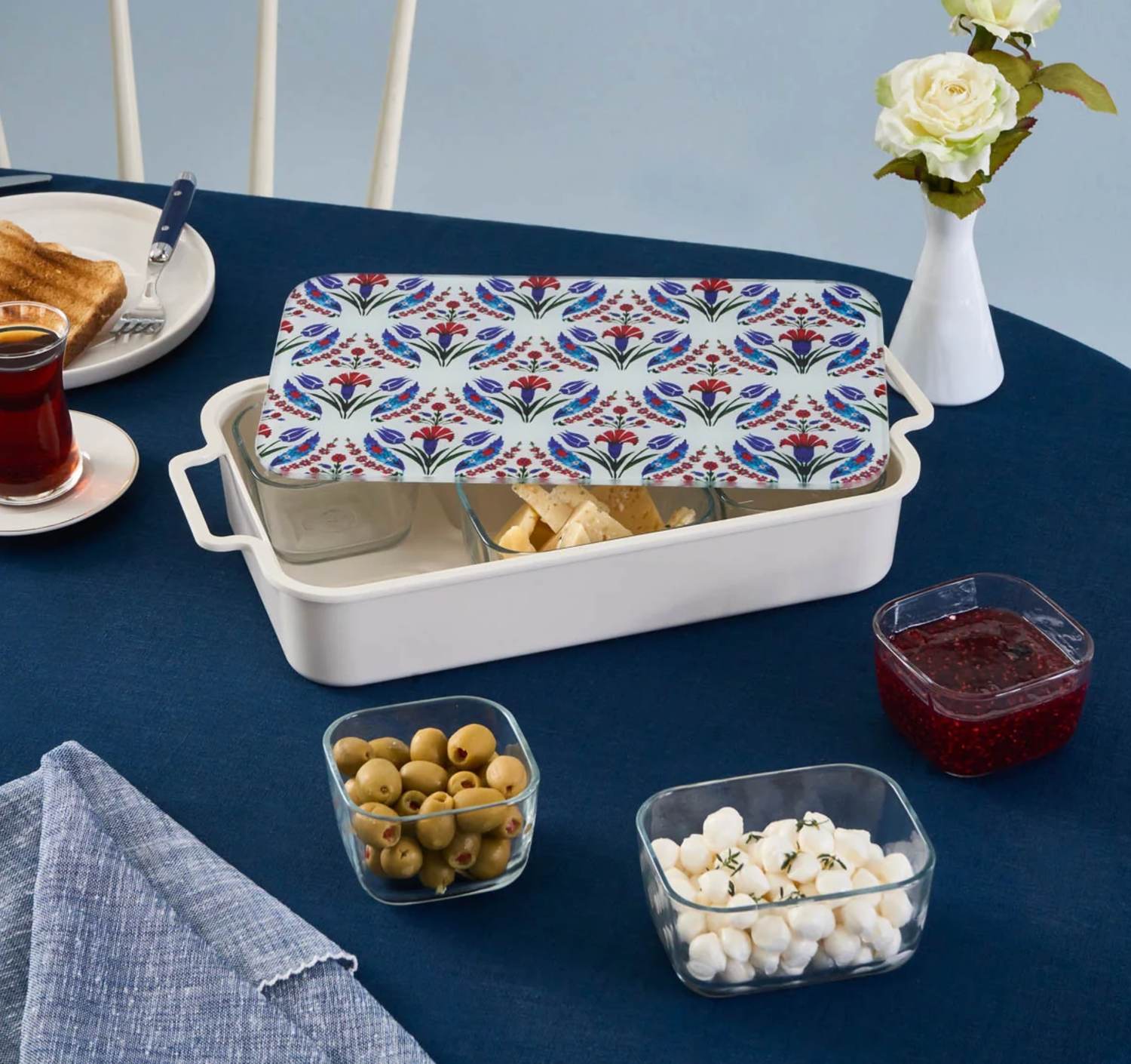Karaca Ebru 8-piece Breakfast Set