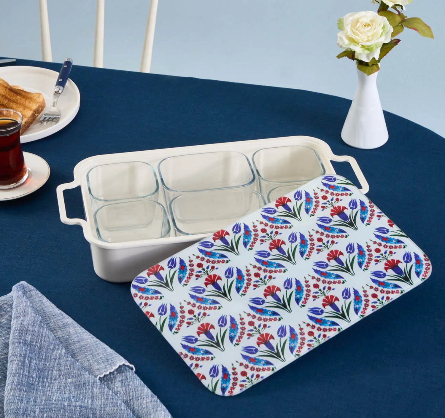 Karaca Ebru 8-piece Breakfast Set