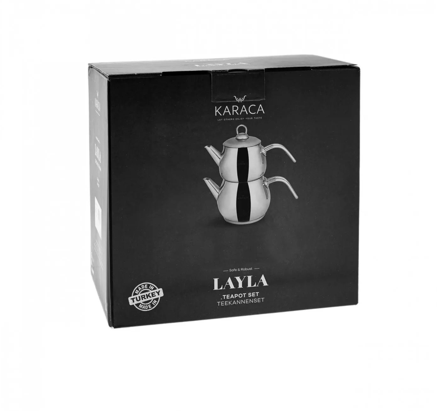 Karaca Layla Tea Pot Set Metal