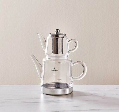 Karaca Dora Glass Teapot