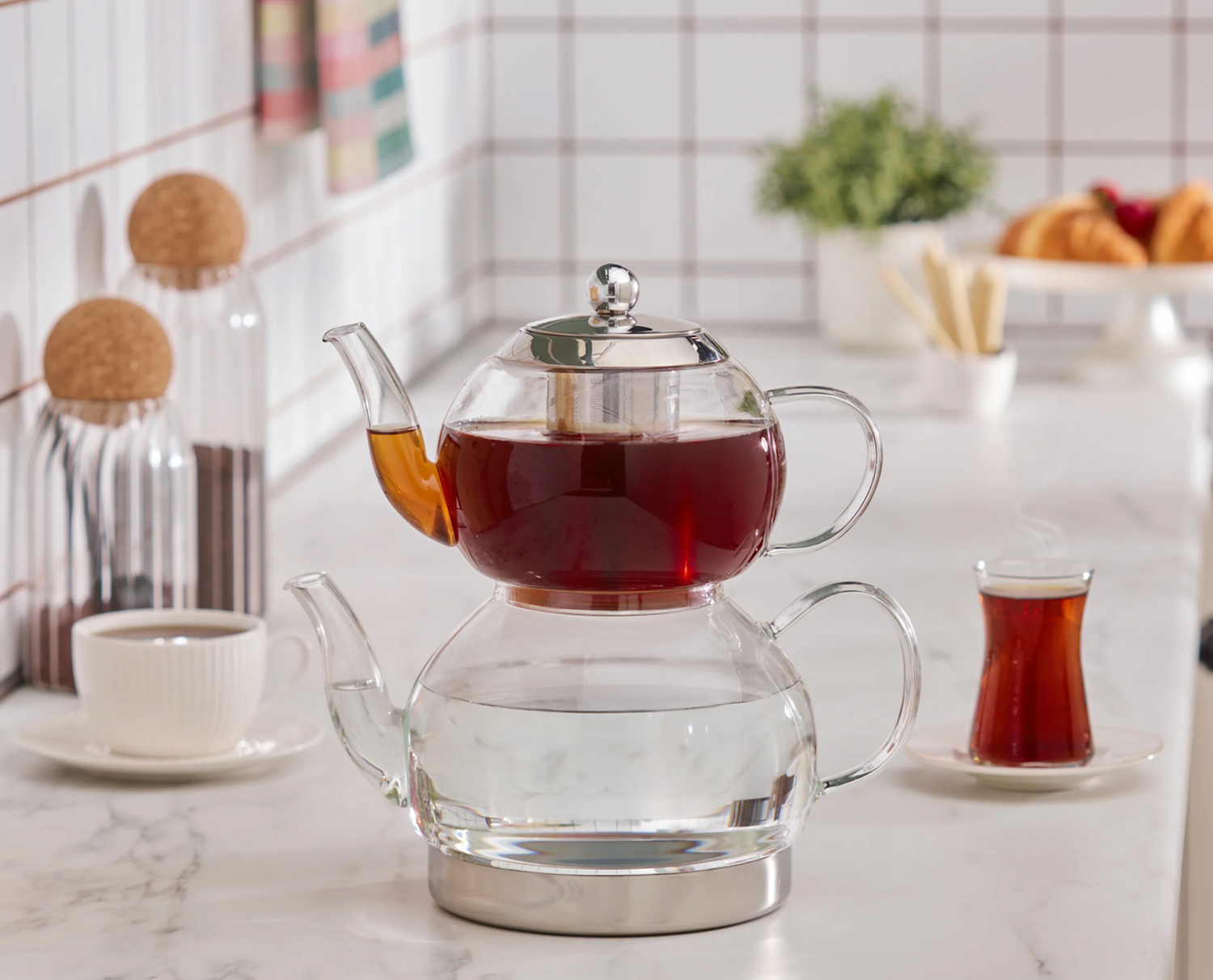 Karaca Pandora Glass Teapot