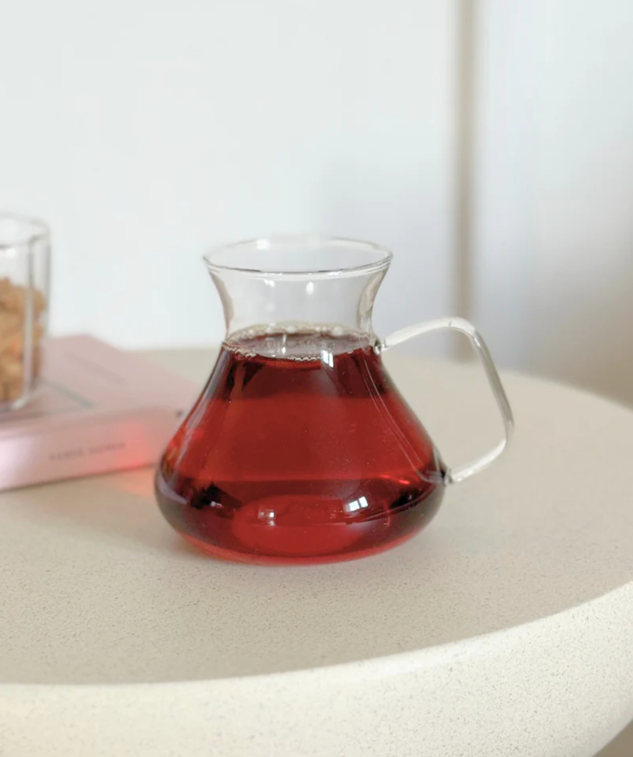 Tombik tea glasses with handle - 6 pieces.