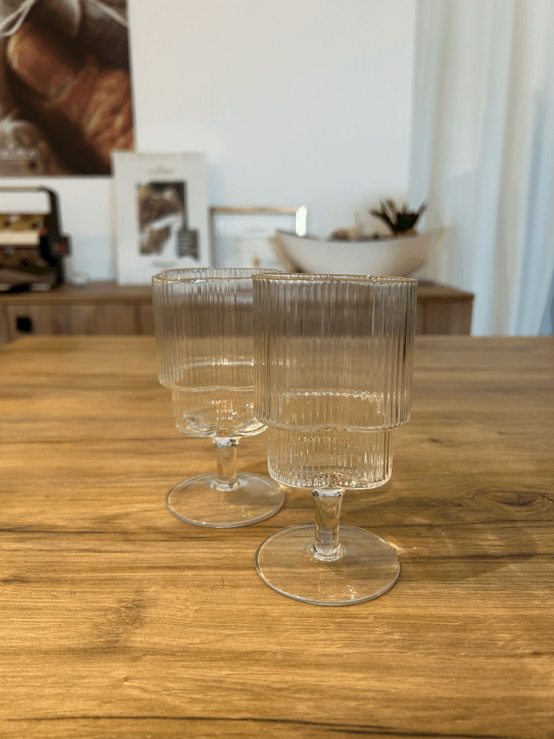 Clover Ripple glasses | 6 pieces