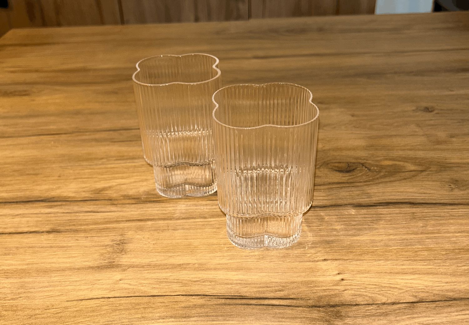 Clover Ripple glasses Short | 6 pieces | 330 ml