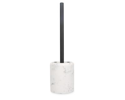 S|P Collection Toilet brush 9,5xH37cm with stand marble white Suds