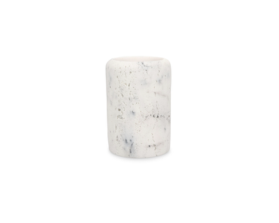 S|P Collection Toothbrush holder 7xH10,5cm marble white Suds