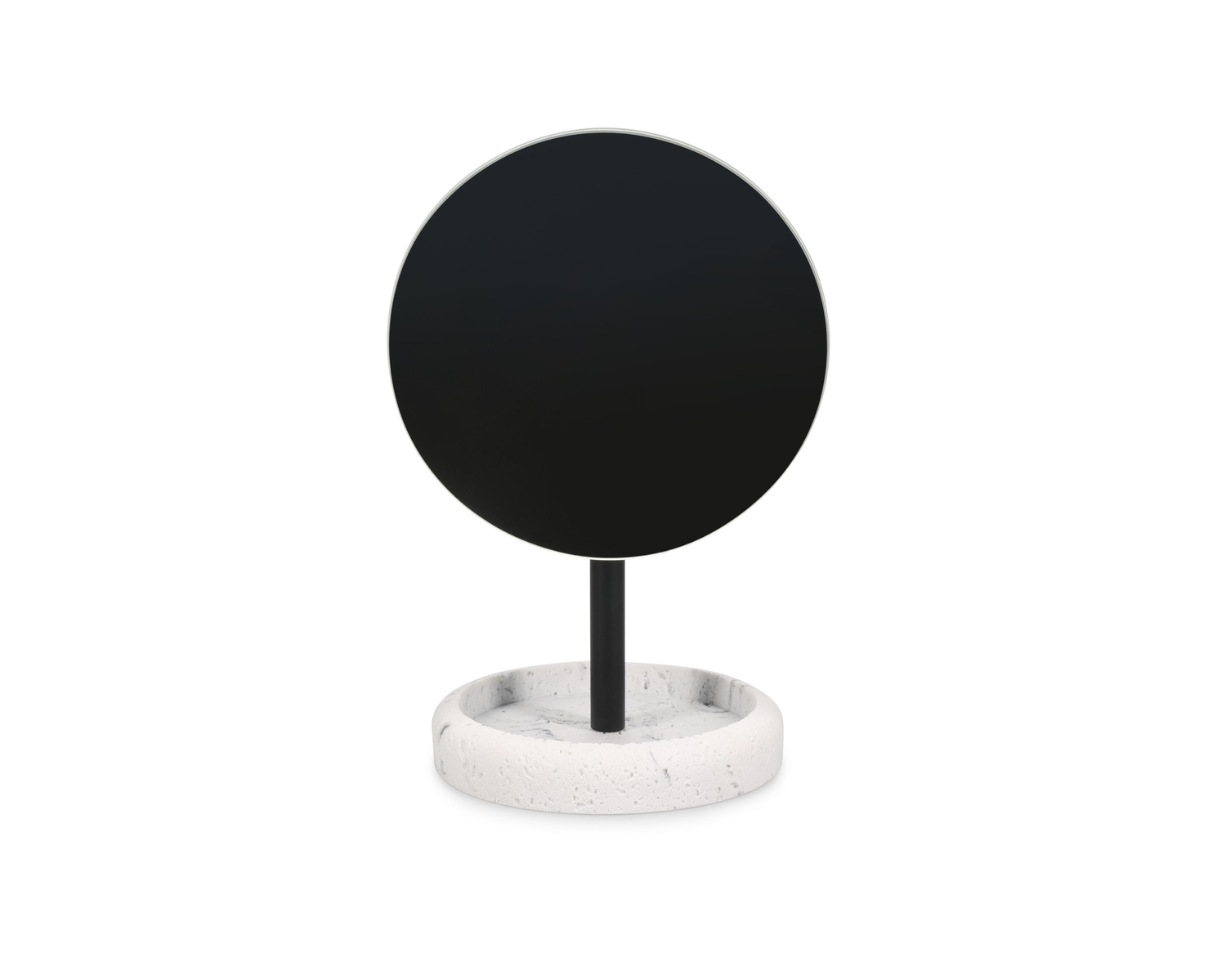 S|P Collection Mirror 13xH23cm with stand marble white Suds