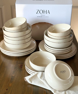 Milano 6 Person 24 - Piece Dinnerware Set