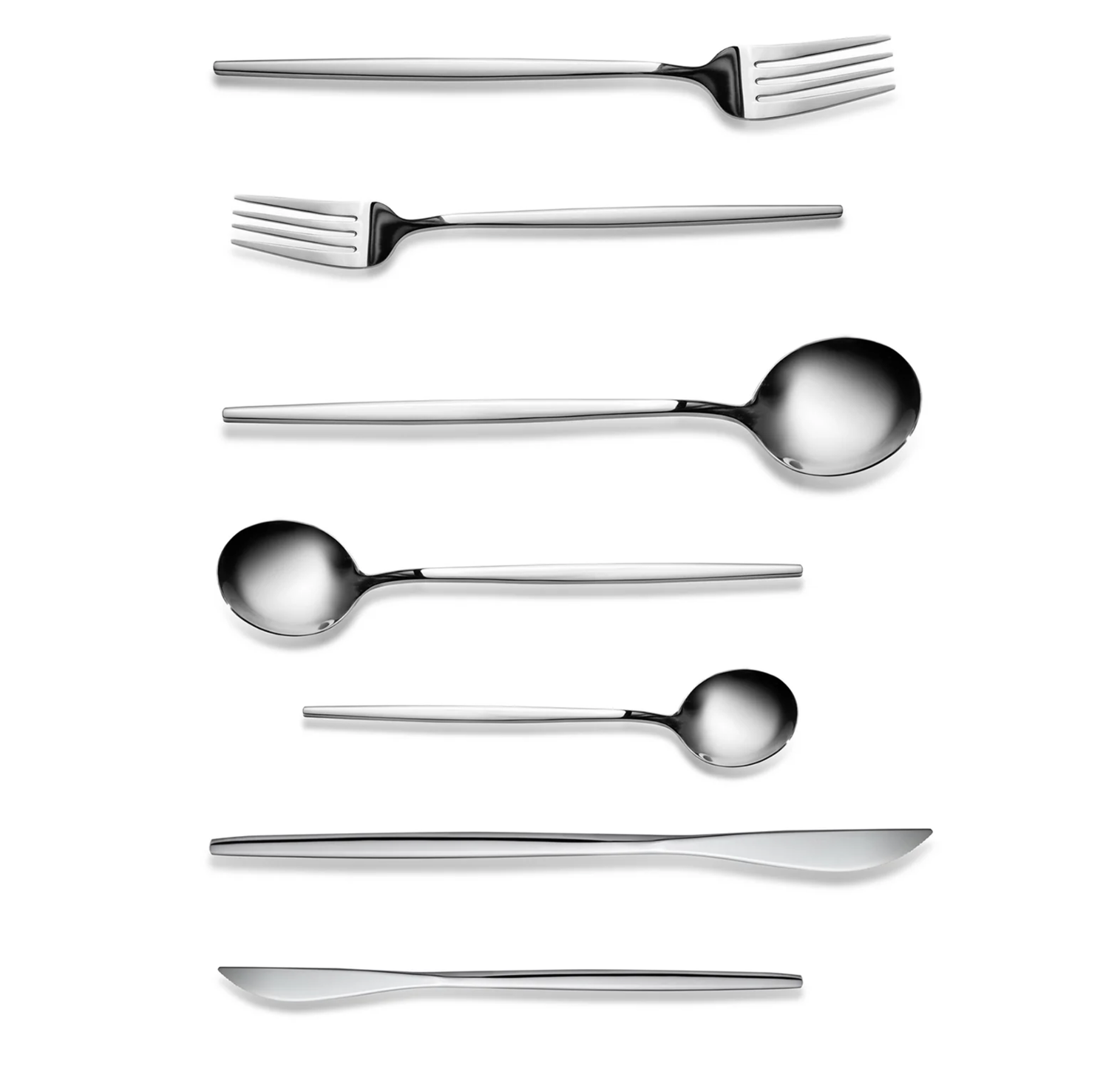 Karaca Orion Platinum 84-Piece Cutlery Set for 12 People