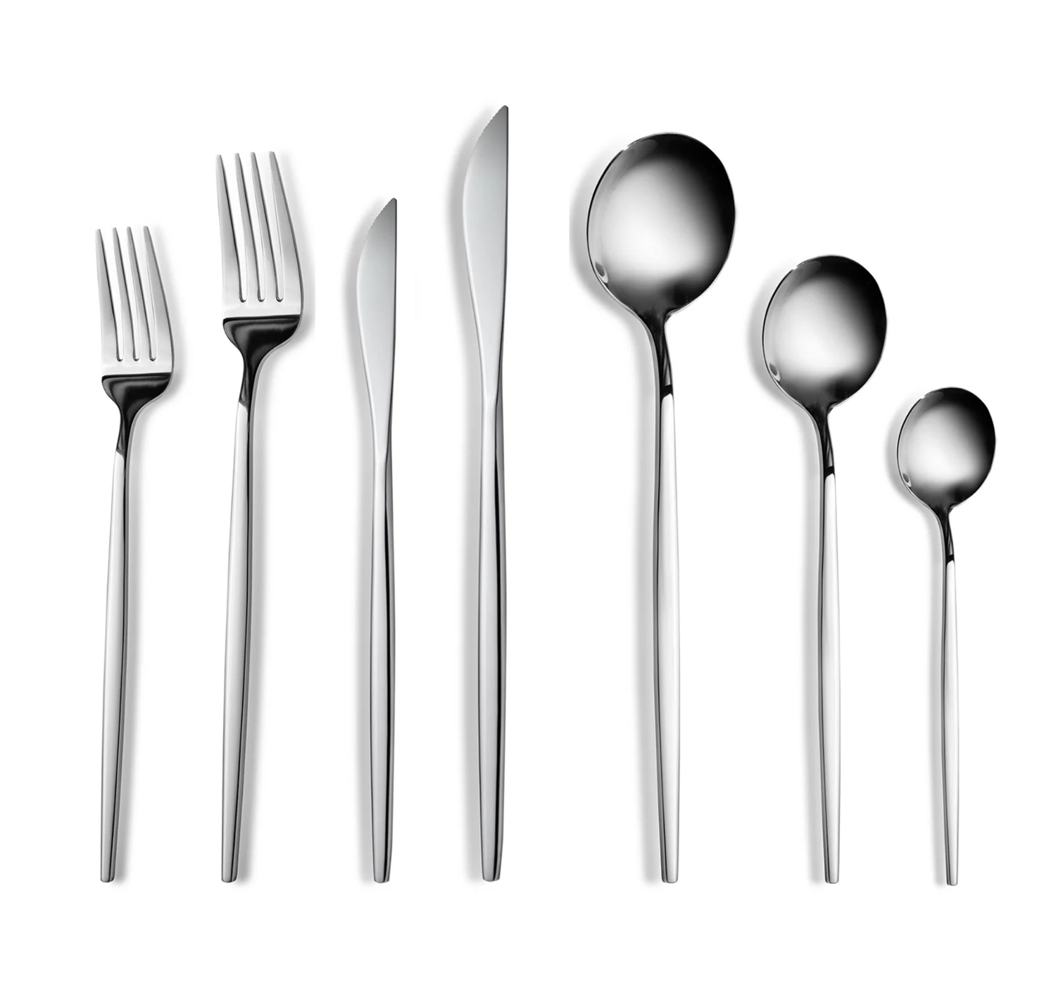 Karaca Orion Platinum 84-Piece Cutlery Set for 12 People