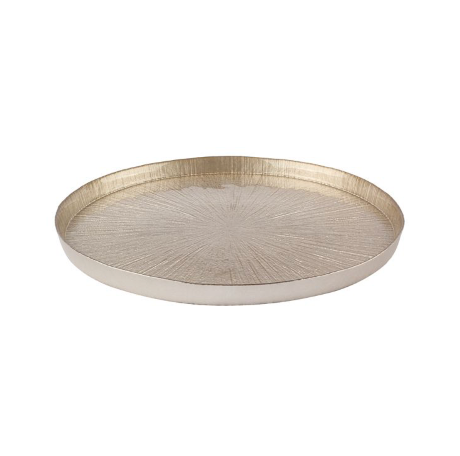 Bricard Rexy Plates Set | 28 CM Champagne 6-Piece