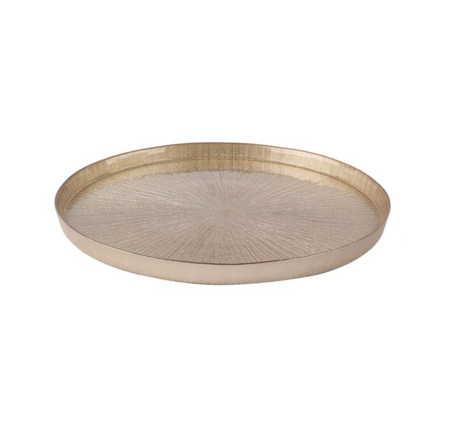 Rexy Plate | 32 CM Champagne 1 Piece
