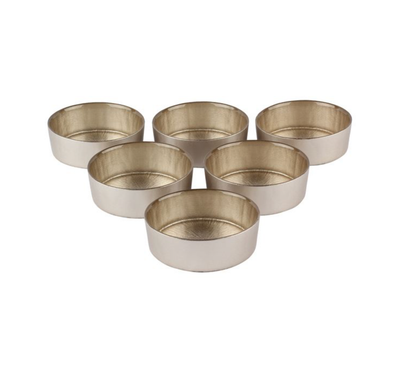 Rexy Bowls Set | 16 CM Champagne 6-Piece