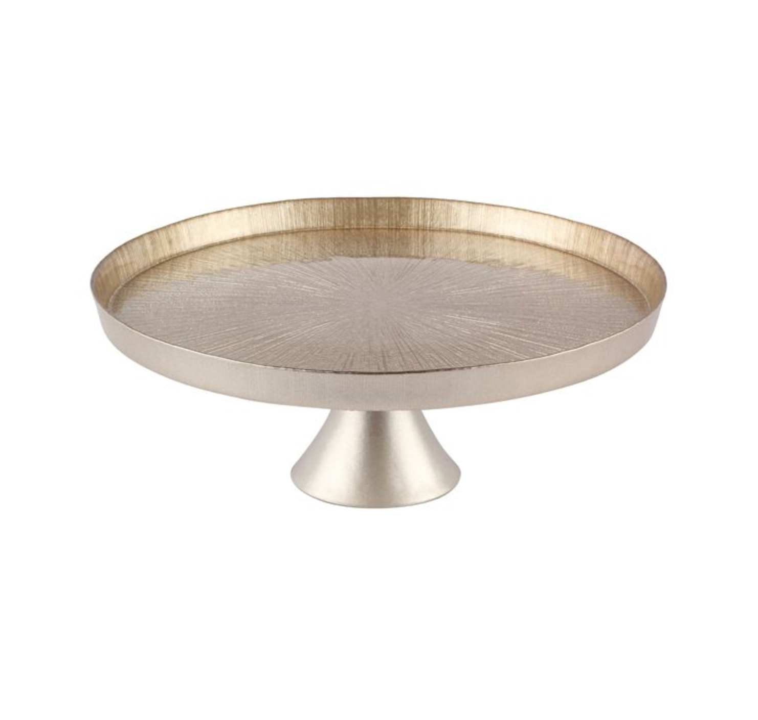 Rexy Pastry Plate | 32 CM Champagne 1 Piece