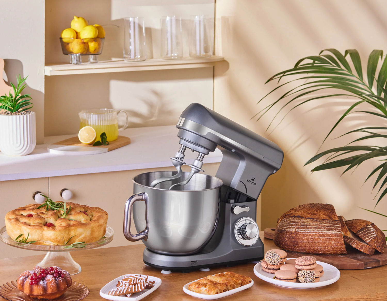 Karaca Blendburst Kitchen Chef, Gray 1400 W