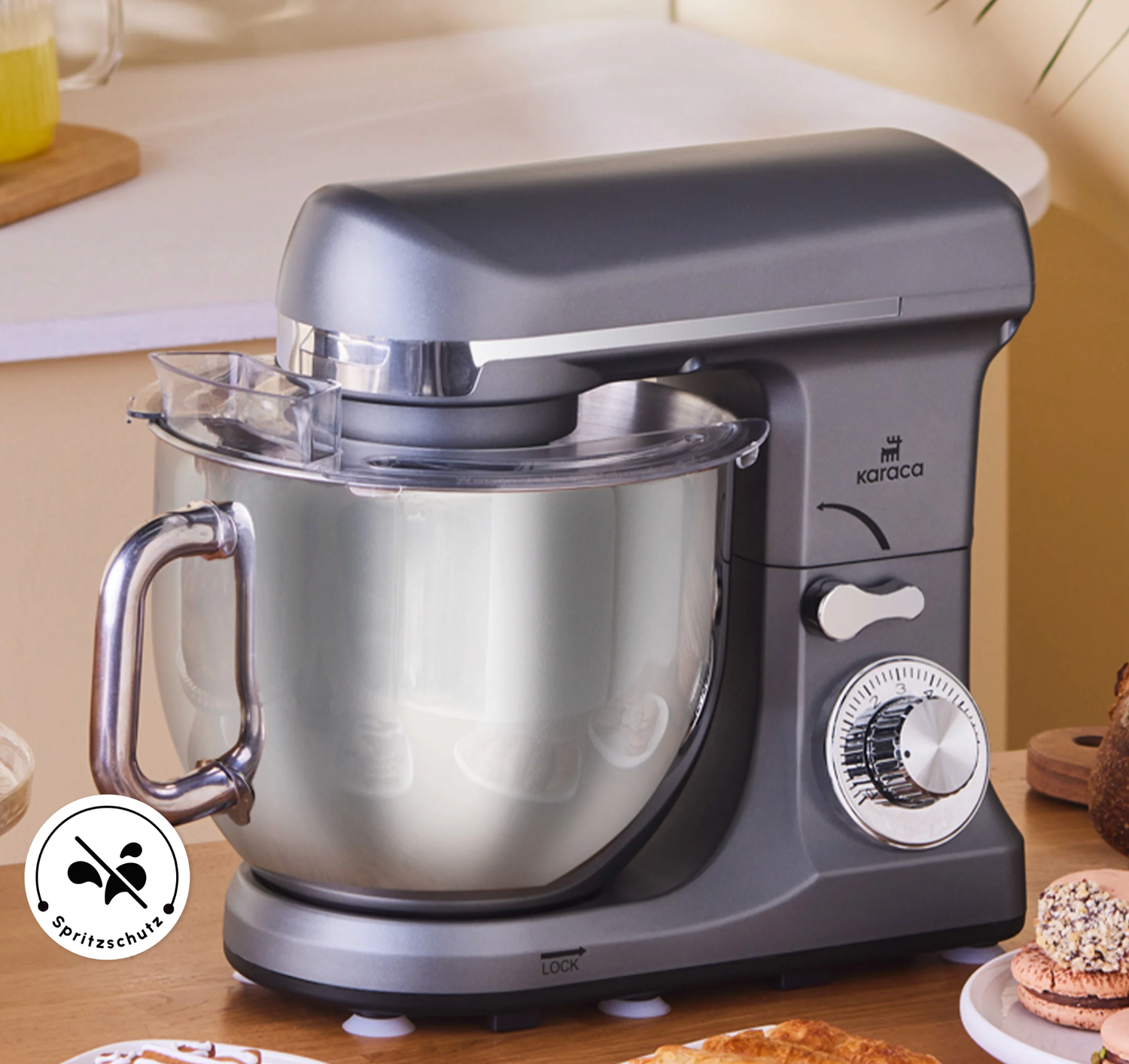 Karaca Blendburst Kitchen Chef, Grijs 1400 W
