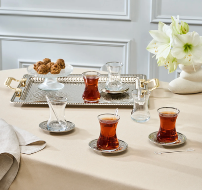 Karaca Deniz 19-Piece Tea Set