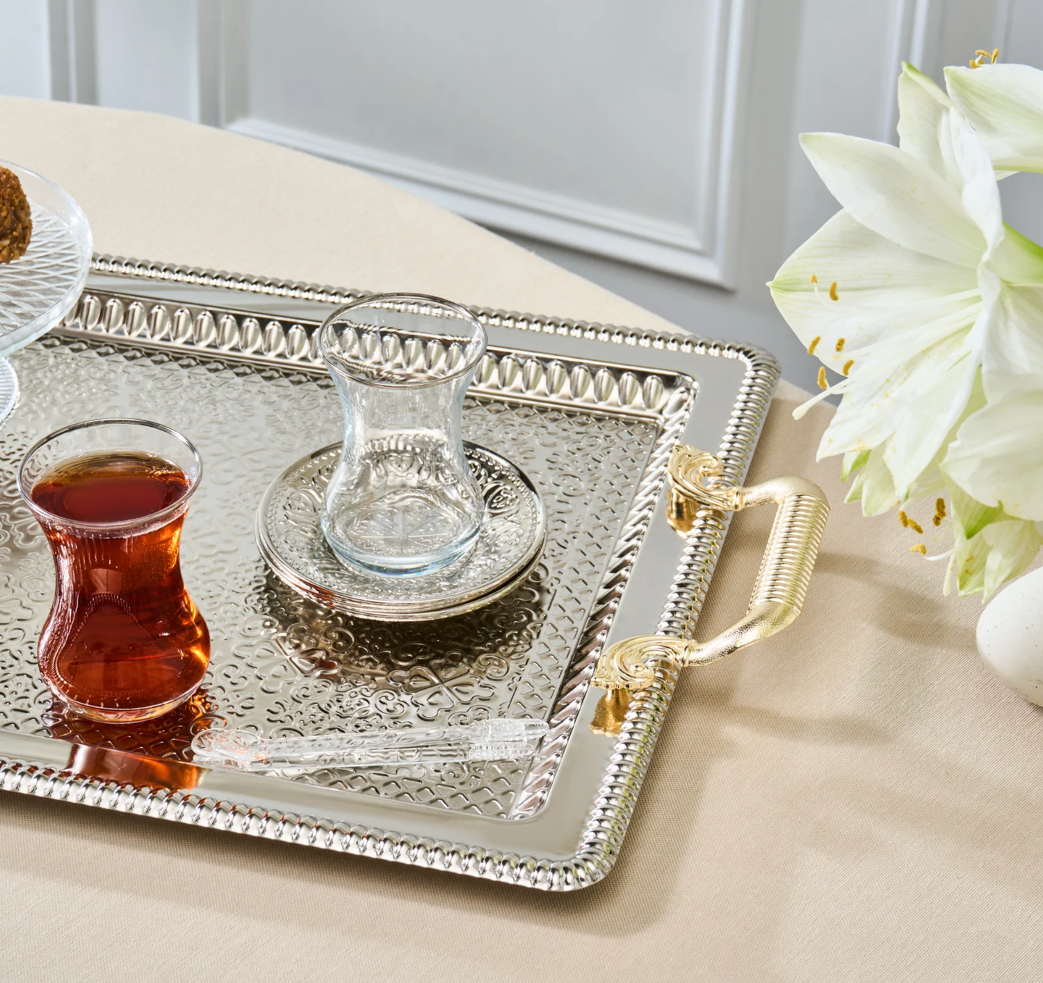 Karaca Deniz 19-Piece Tea Set