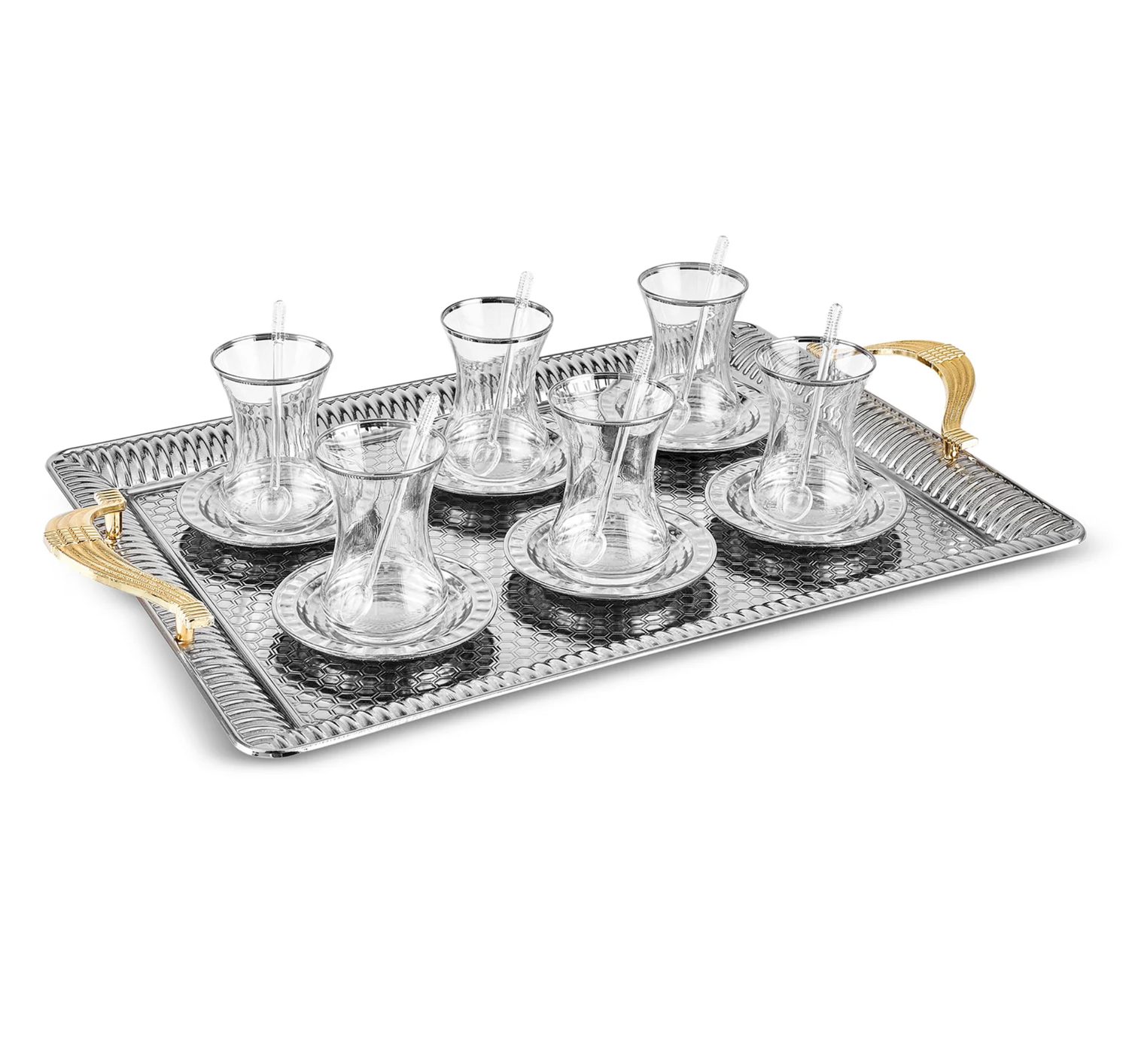 Karaca Deniz 19-Piece Tea Set