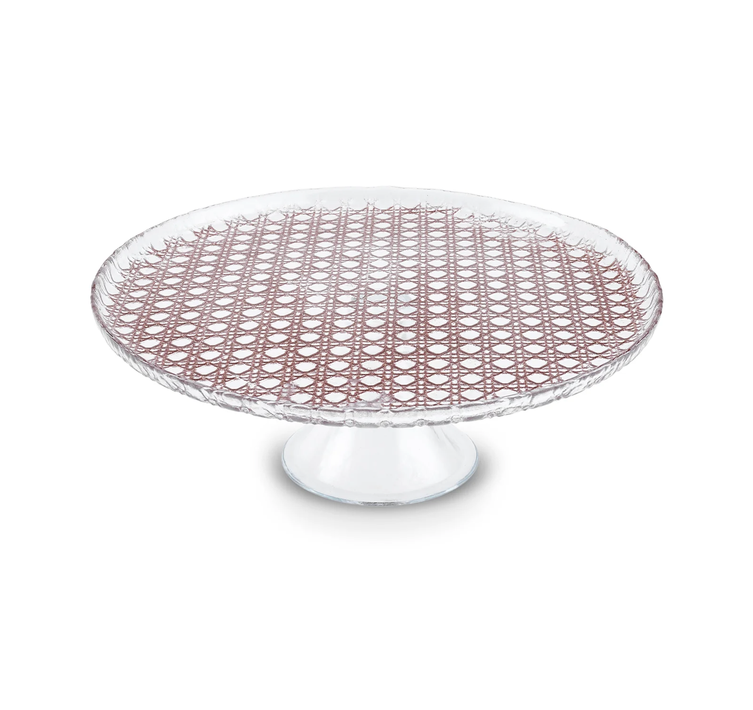 Karaca Rattan Grey Glitter 7-Piece Cake Set