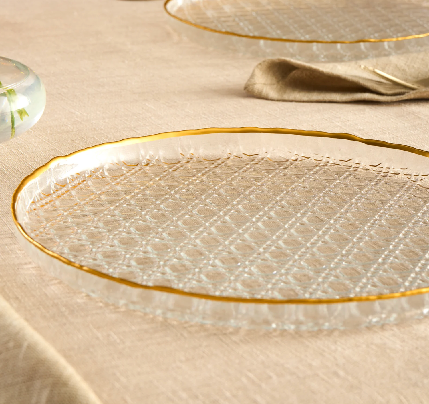 Karaca Rattan Gold 7 Parça Pasta Seti