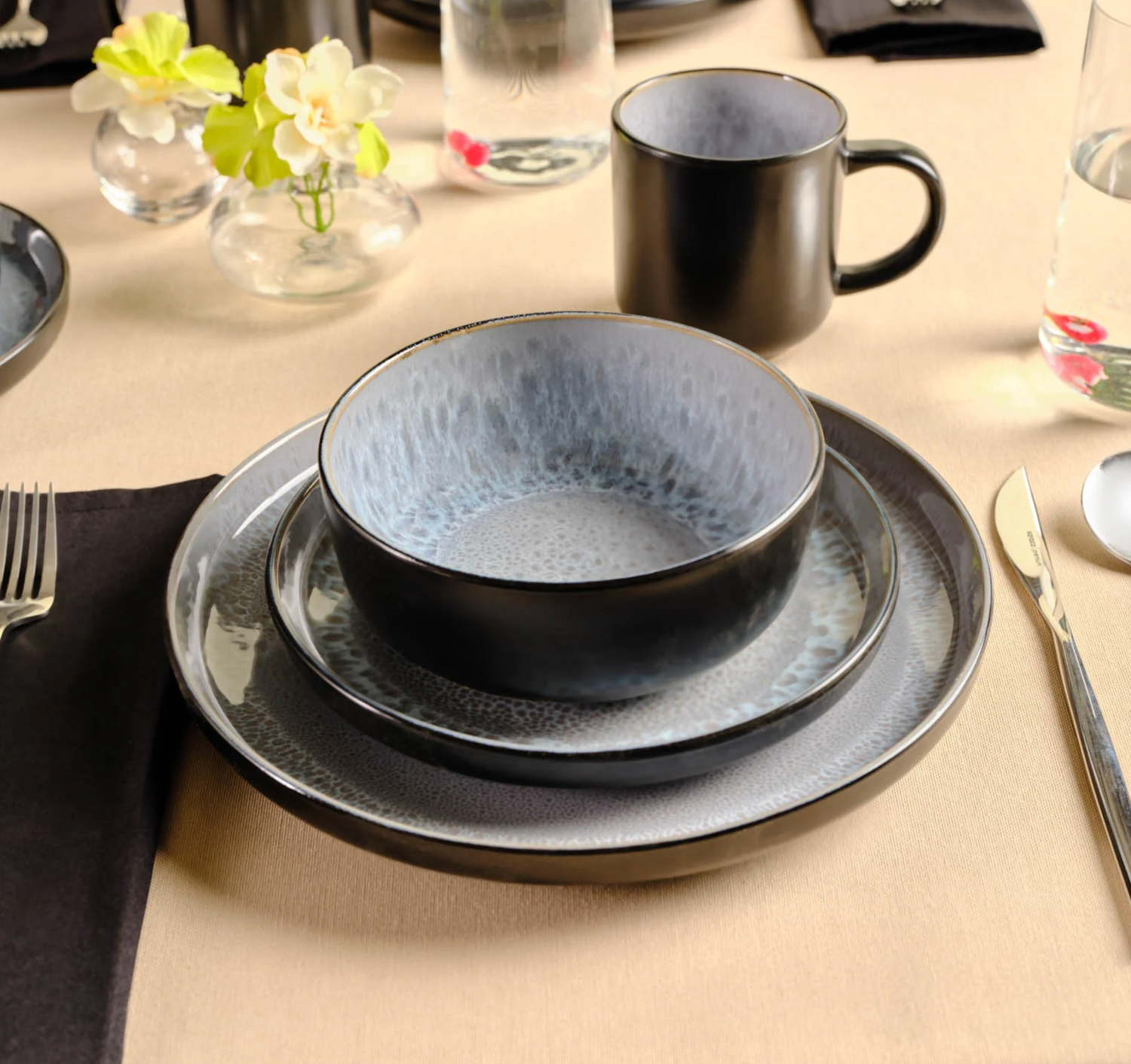 Karaca Messina 16-Piece Dinner Set for 4 People