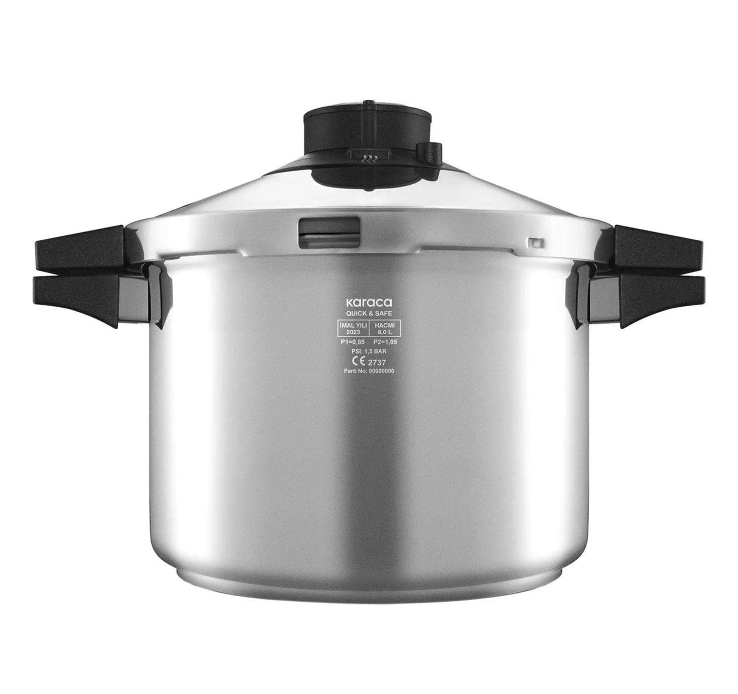 Karaca Quick and Safe Induction Based Pressure Cooker Set 6+8 Lt