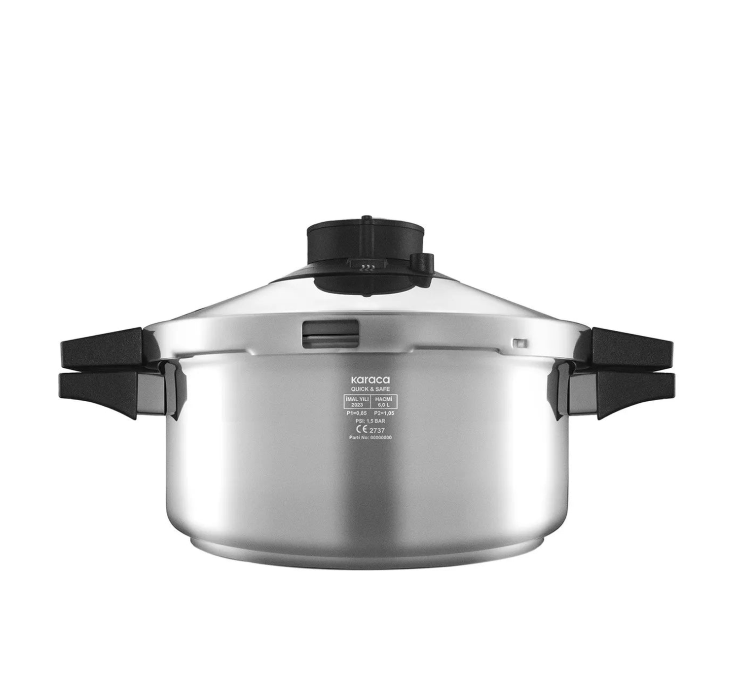 Karaca Quick and Safe Induction Based Pressure Cooker Set 6+8 Lt
