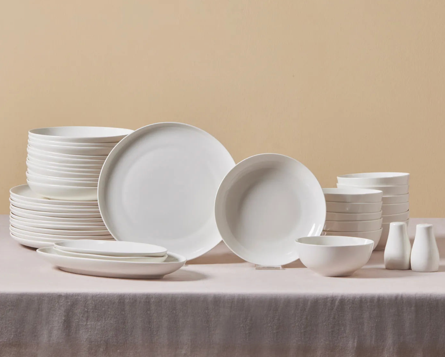 Karaca Forever Bone Allure 41-delige 12-persoons Serviesset