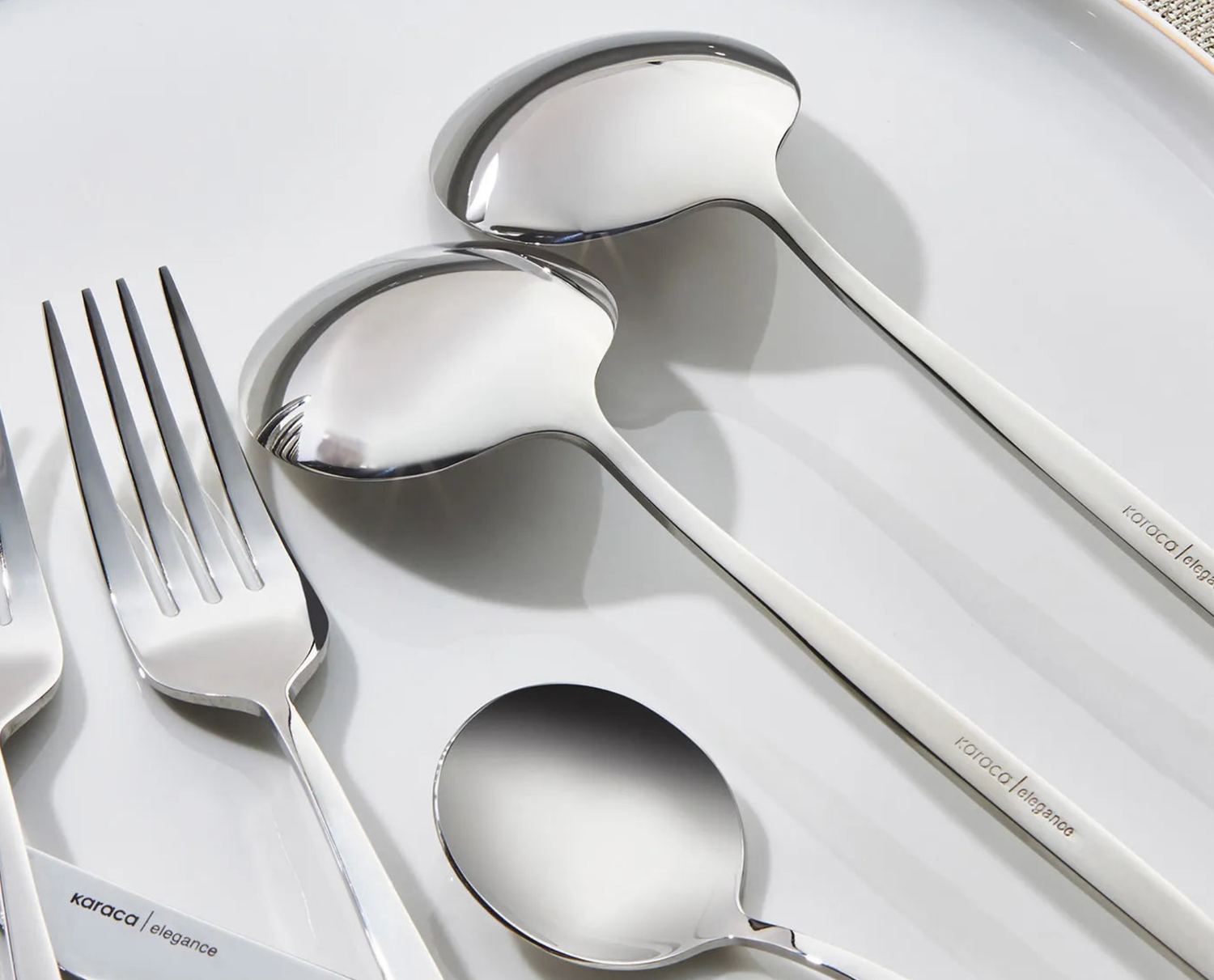 Karaca Elegance 60 Piece Cutlery Set for 12 Person