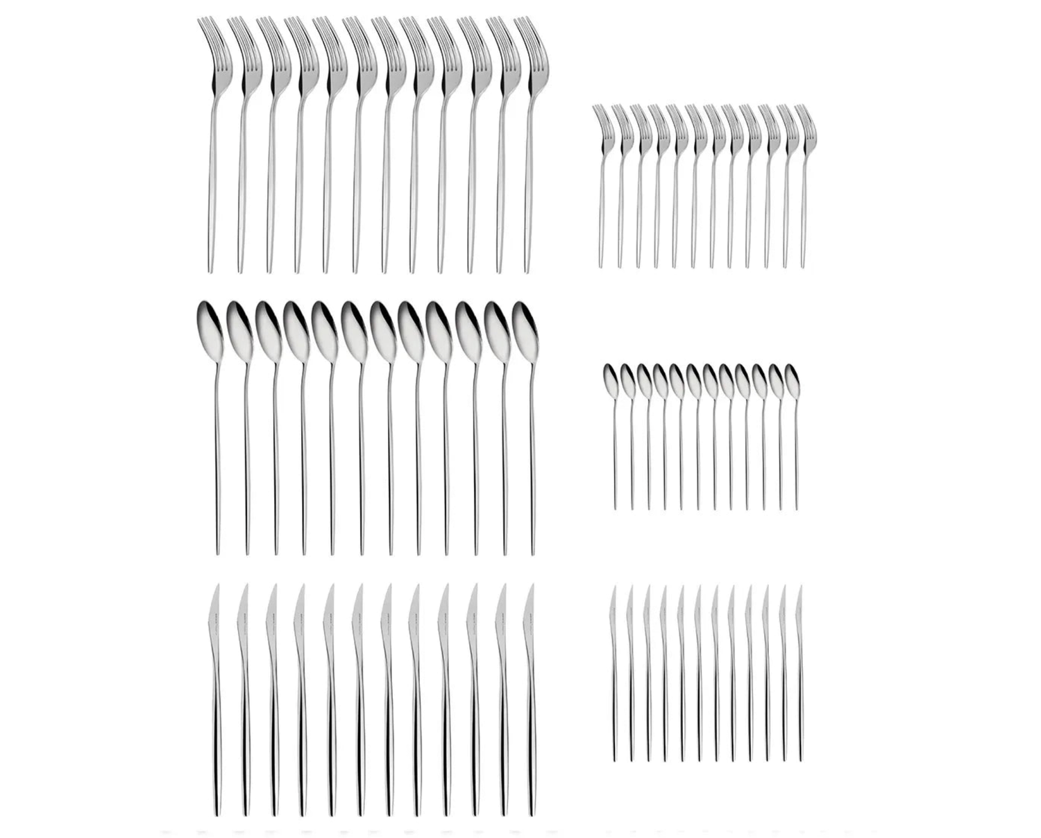 Karaca Elegance 60 Piece Cutlery Set for 12 Person