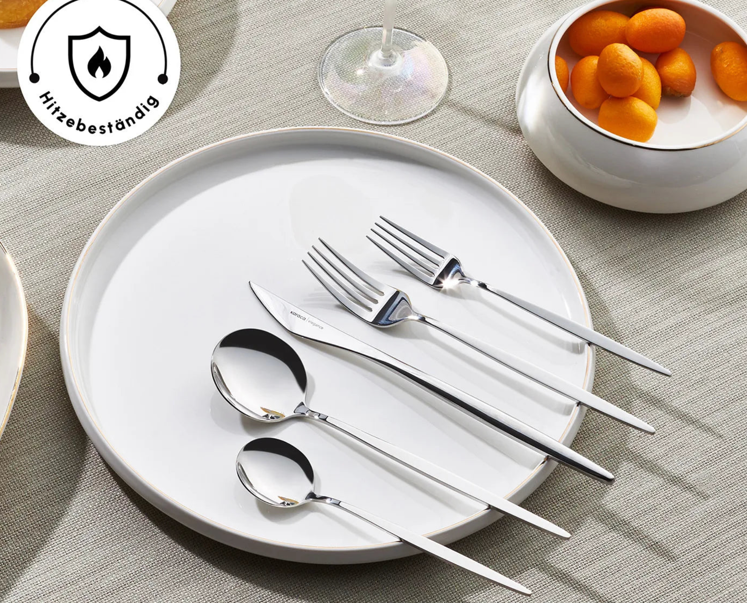 Karaca Elegance 60 Piece Cutlery Set for 12 Person
