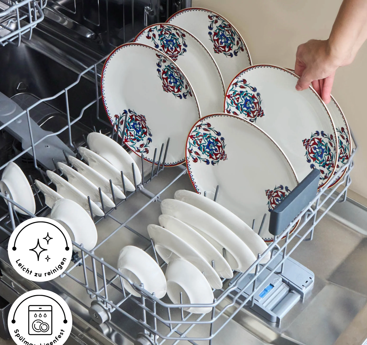 Karaca Nakkaş 26-Piece 6-Person Breakfast Set