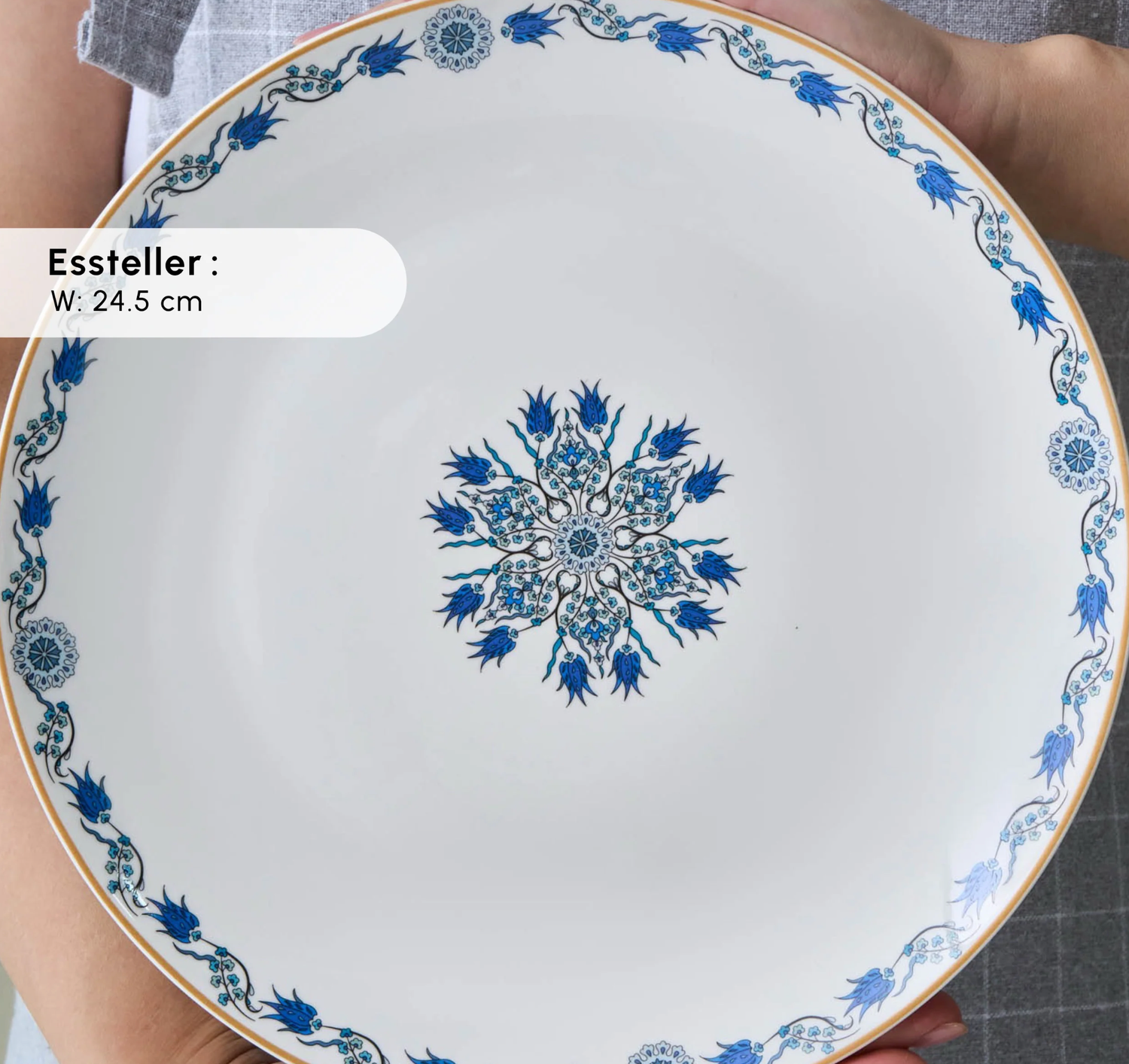 Karaca İznik 26-Piece 6-Person Breakfast Set